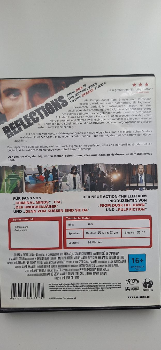 Tutti i DVDs: Reflections DVD – Usato da Schwyz venduto da cla_8w6t 1