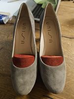 UNISA Wildleder Pumps Grau Gr. 38 - Herbst Angebot!