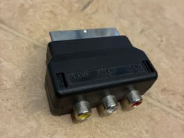 SCART Adapter auf Cinch Video Audio