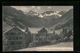 Adelboden, Hotel Alpenruhe und Wildstrub