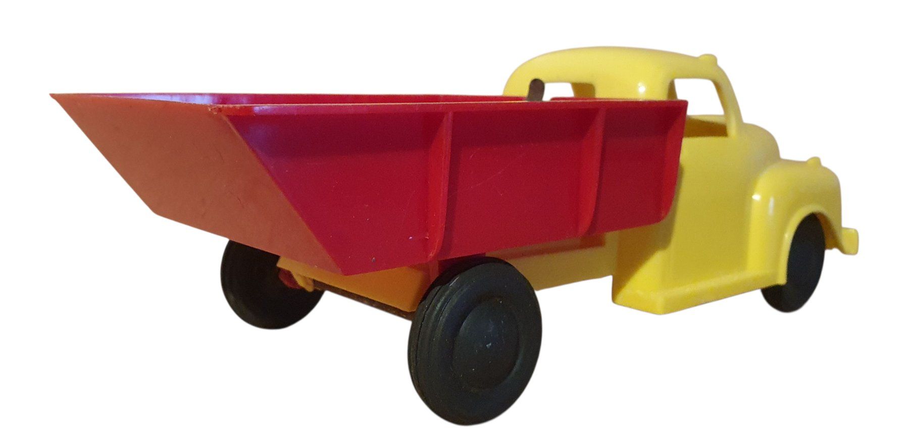 Giocattoli: alter Kunststoff Lastwagen mit Kippmulde – Usato da Flawil venduto da JaguarXJSHE 4