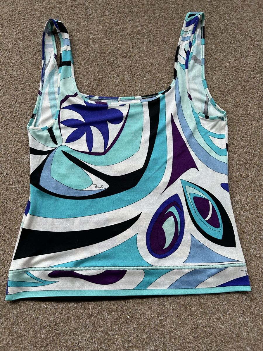 Top: Designer Top Seide Emilio Pucci – Usato da Birsfelden venduto da Exclusivity 5