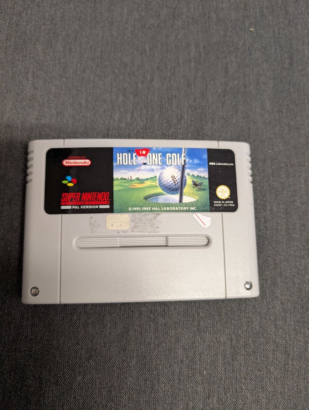 Giochi: Hole in One golf super Nintendo – Usato da Giubiasco venduto da Ticinerd