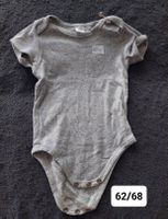 Baby Body kurzarm grau  62/68 