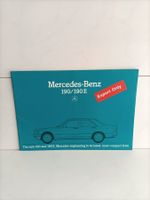 Brochure Mercedes Benz 190/190E 1983 (Export) (02-05/0683)