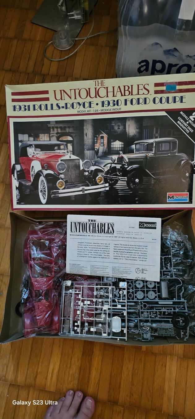 Rolls Royce Modellini d'auto: Modellbausatz 1931 Rolls-Royce 1930 Ford Coupe – Usato da Wädenswil venduto da allesmussraus01