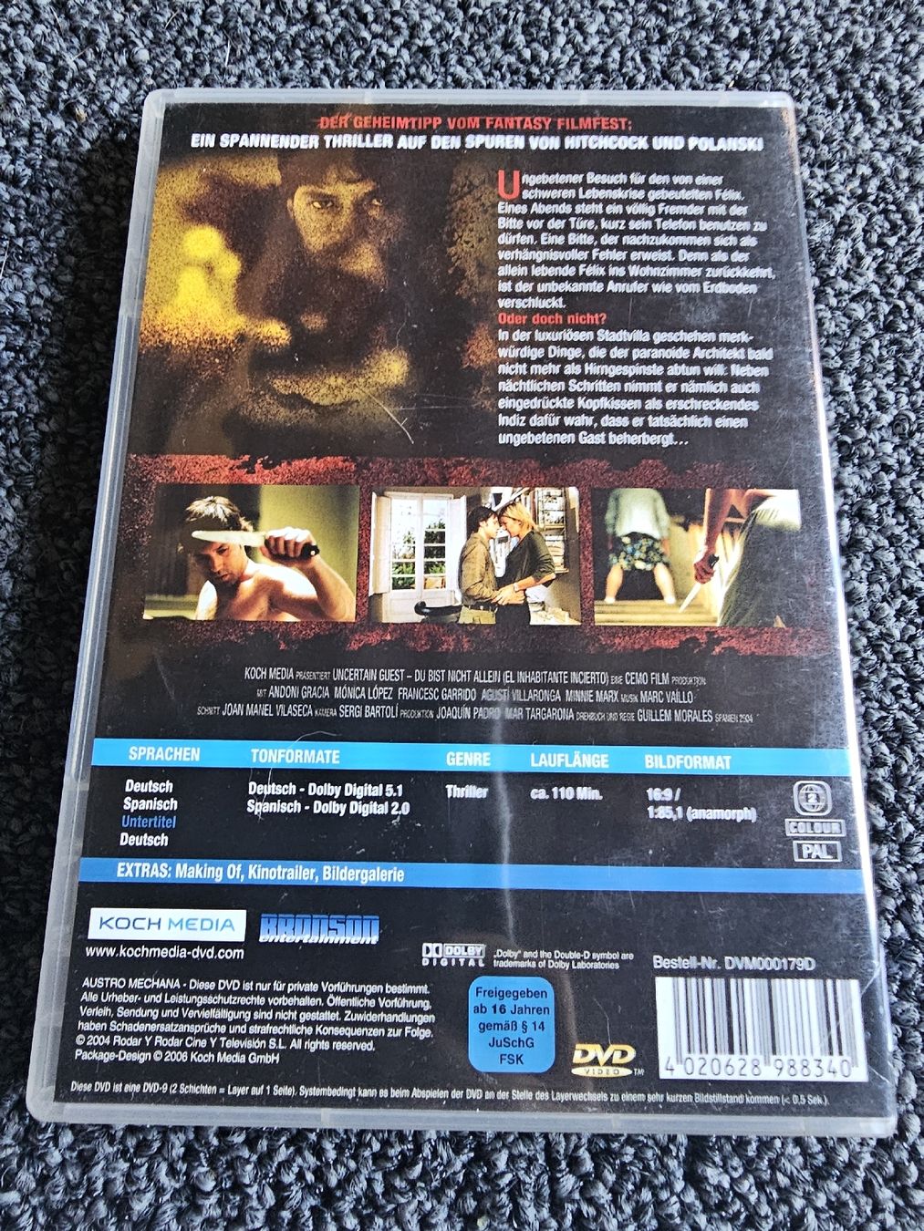 Tutti i DVDs: DVD Uncertain Guest(22985) – Usato da Ruswil venduto da jan_bxl5 1