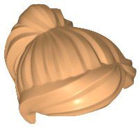 Lego Haare (87990) medium nougat