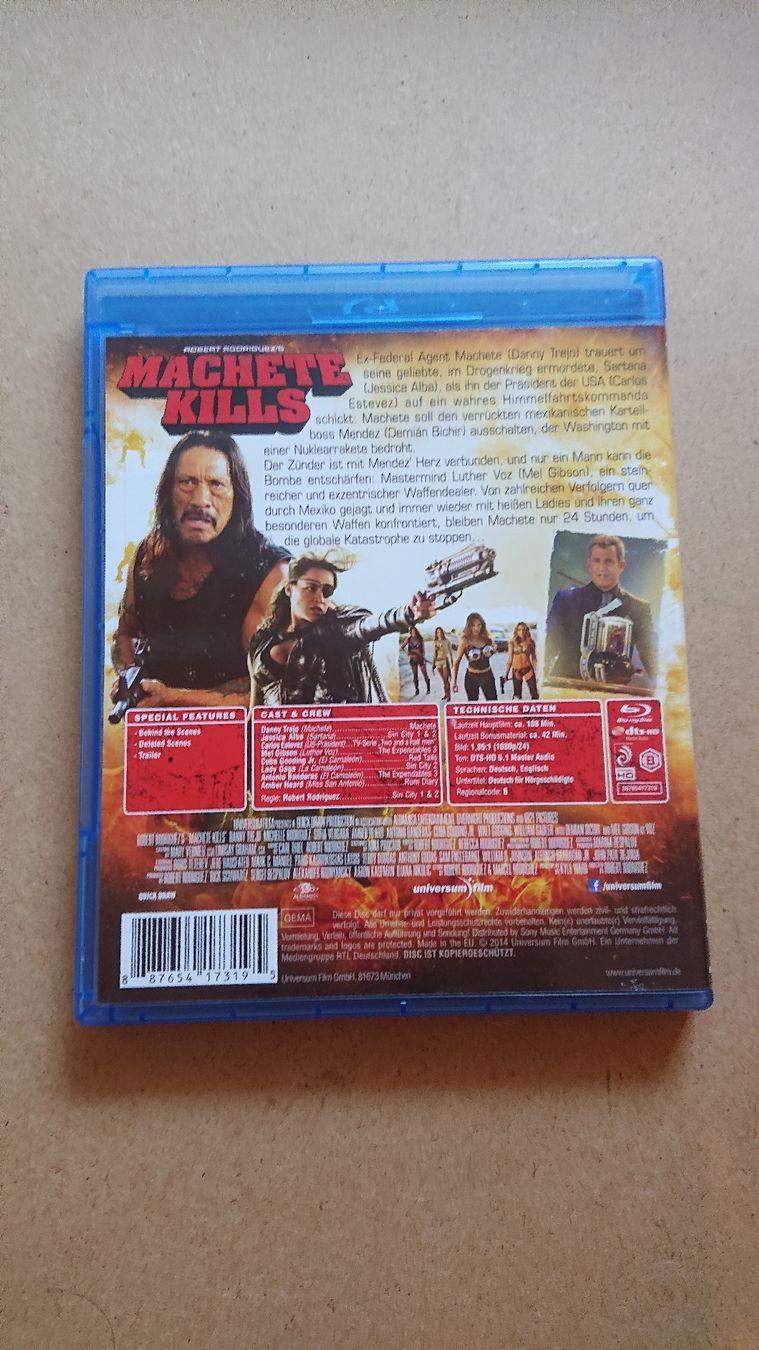 Alle DVDs: Machete Kills Blu-ray  – Gebraucht aus Chur von FreakofRarity 1