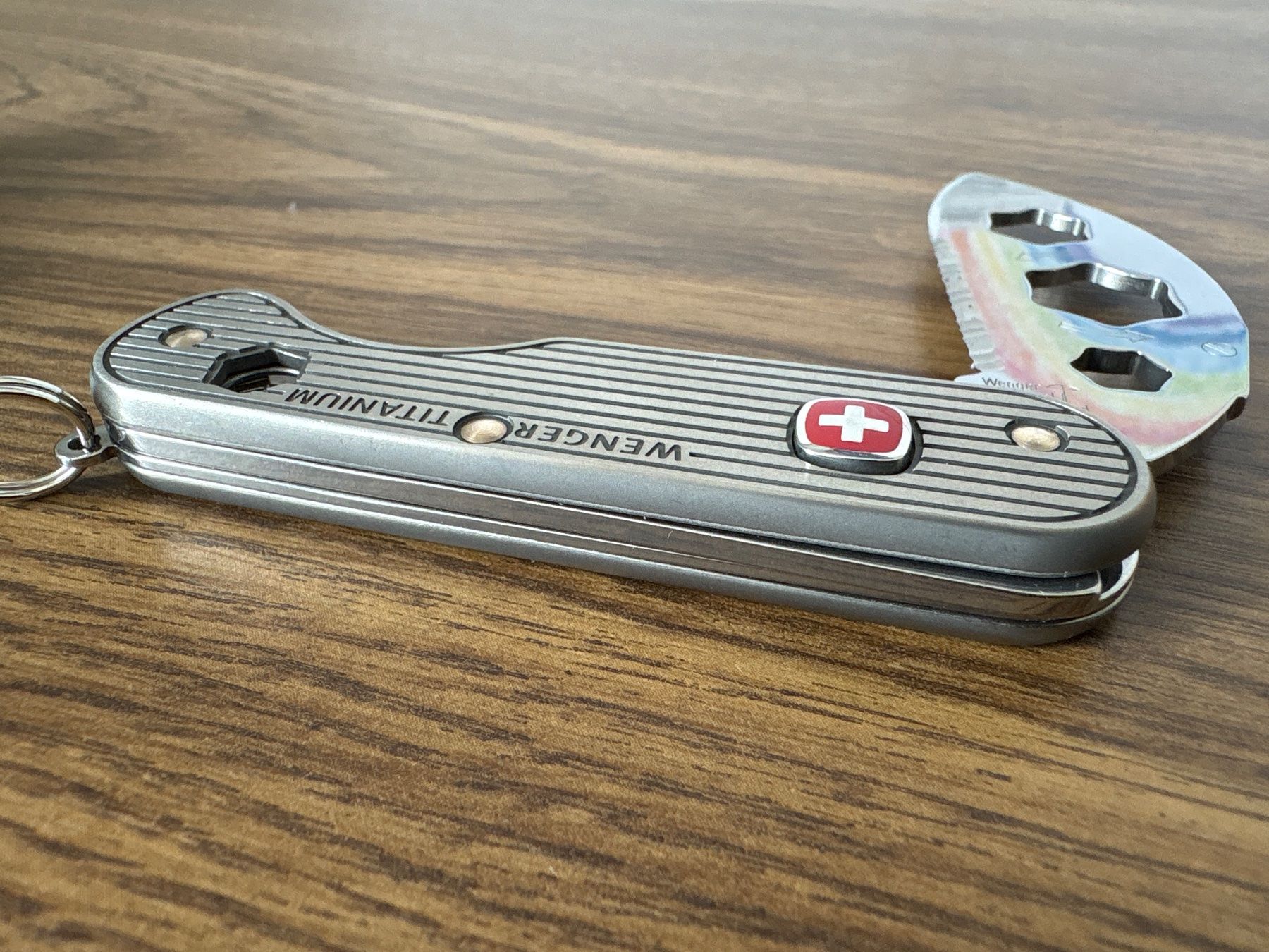 Wenger Taschenmesser: WENGER - Titanium Line - Sackmesser/Werkzeug – Gebraucht aus Andwil SG von Rainboli 5