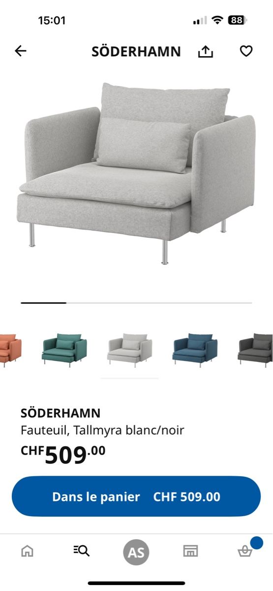 Ikea Fauteuils: Fauteuil – Neuf (Voir description) à Gland par AS_94 3