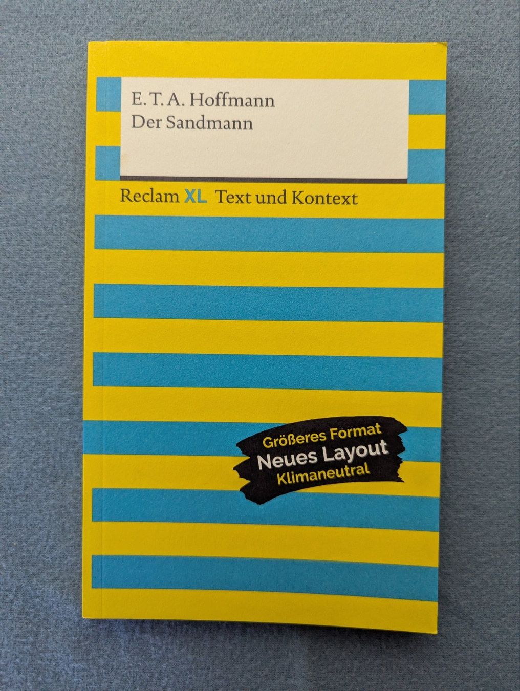 Libri: E.T.A. Hoffmann - Der Sandmann, Reclam XL, NEU – Nuovo (secondo la descrizione) da Goldingen venduto da YouAreMySunshine
