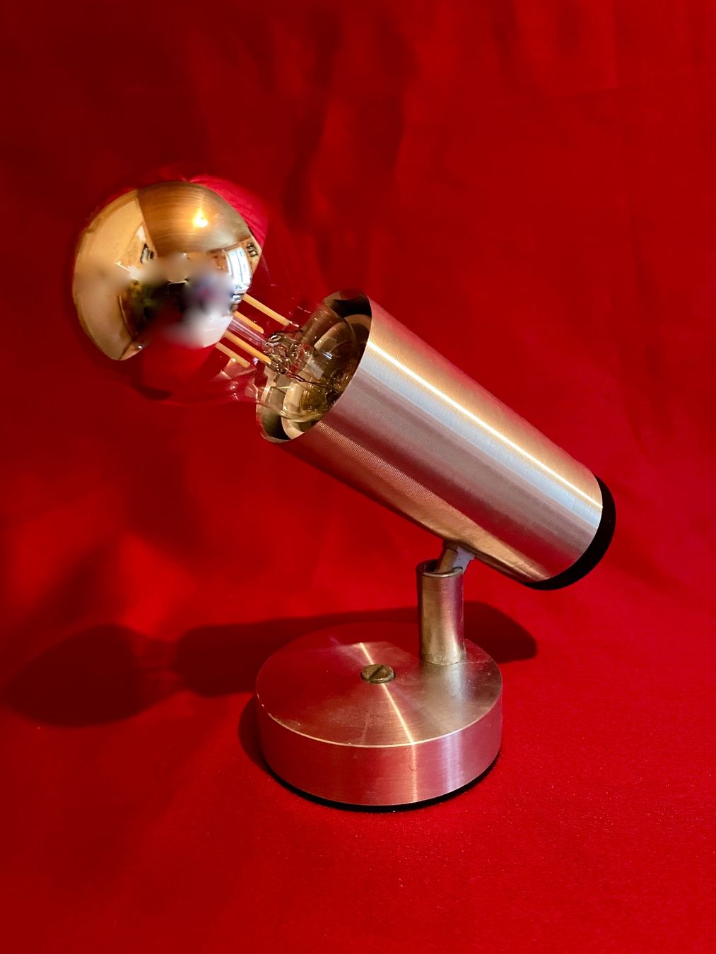 Philips Lampade: Paire de Spots/appliques, " Phillips", Année 70 – Usato da Prez vers Siviriez venduto da Mistinguette 2