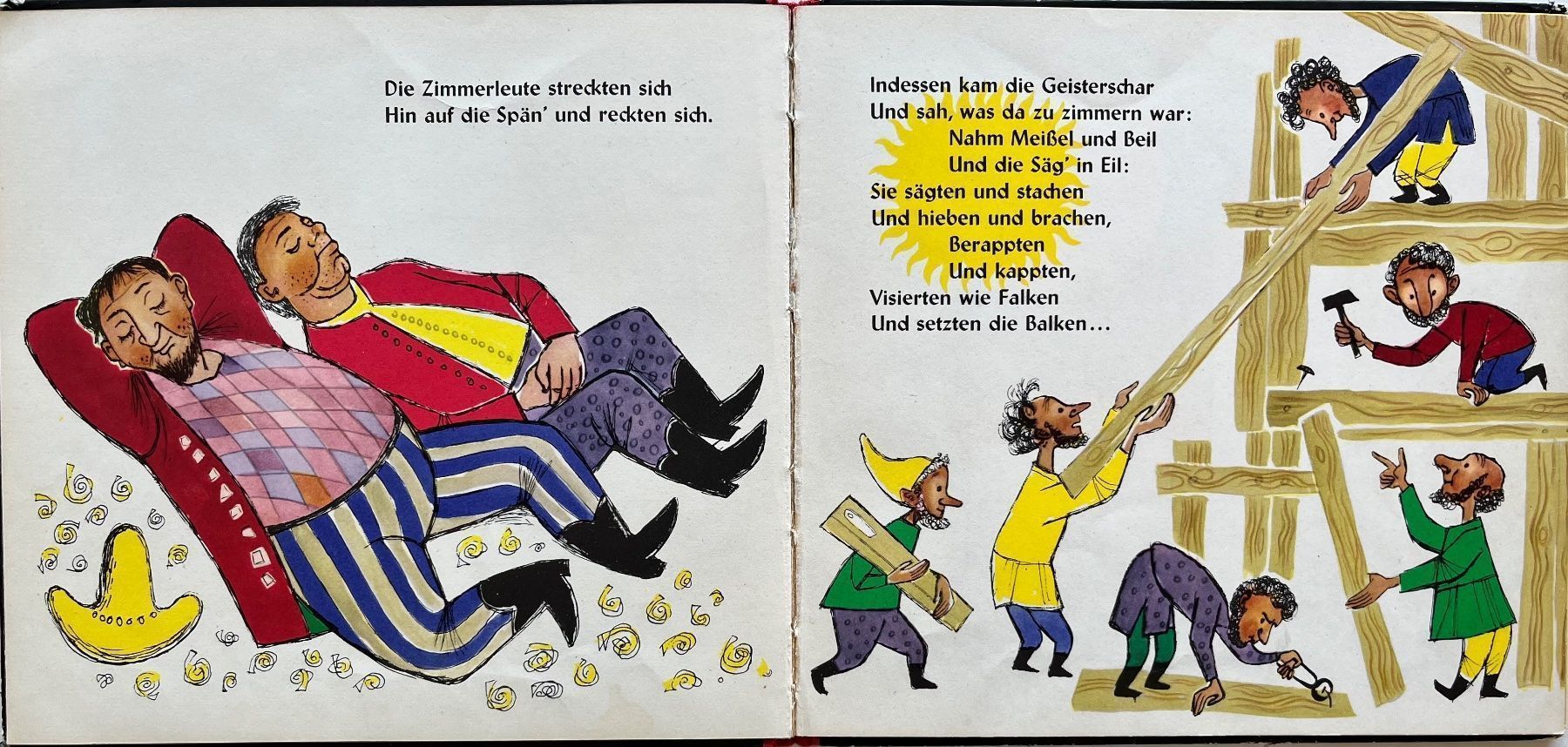 Libri: Die Heinzelmännchen - Antiquarisches Bilderbuch – Usato da Aarau venduto da Doct8 2