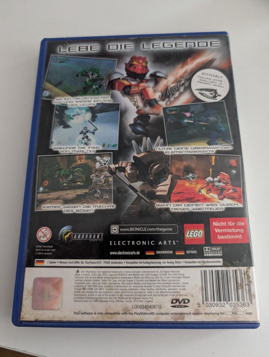Sony Giochi: Bionicle - Playstation 2 Game – Usato da Hünenberg See venduto da SpecialEditionGaming 1