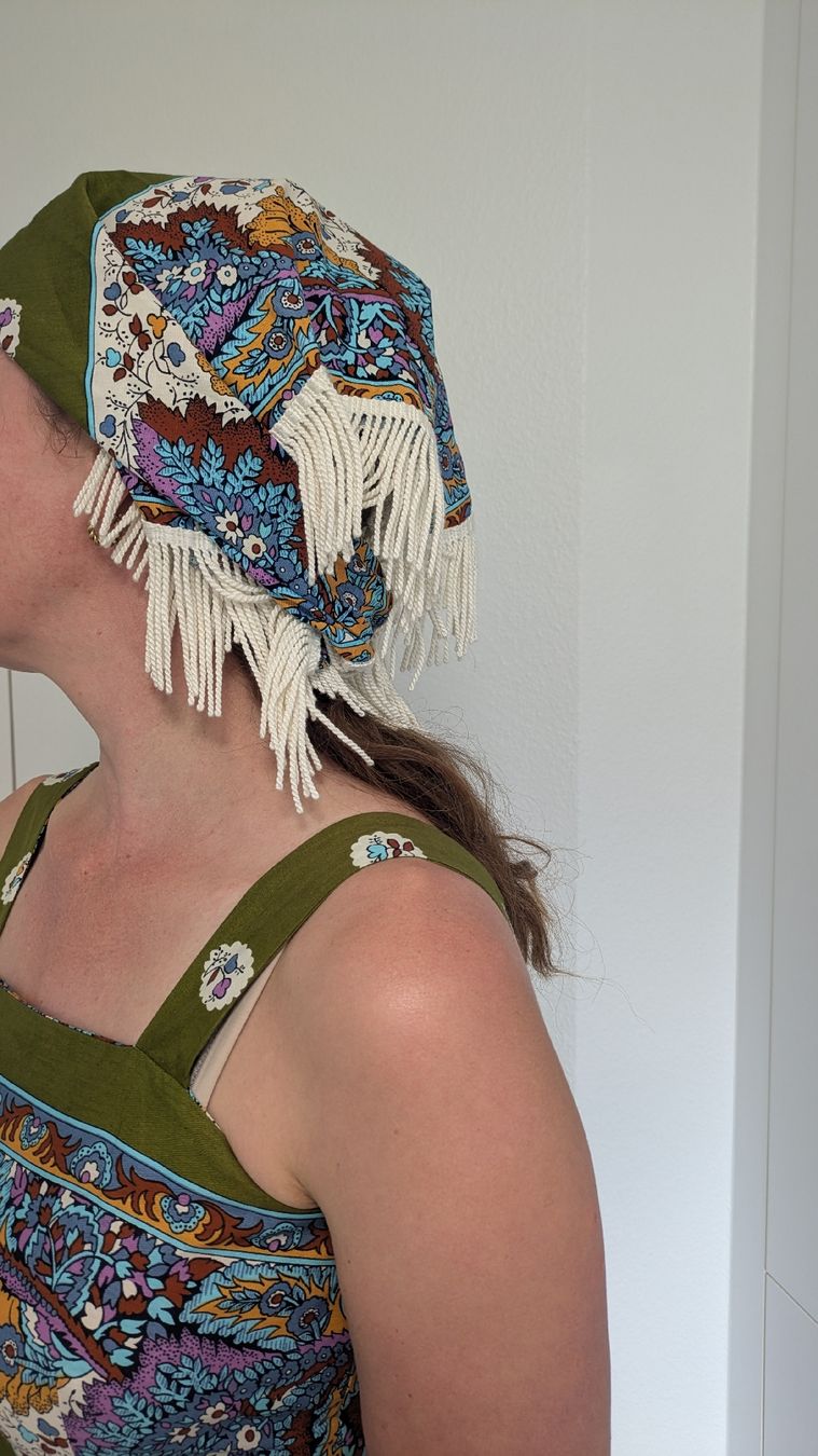 Kleider: Hippy dress with matching head scarf – Gebraucht aus Ettingen von hms_w27b 3