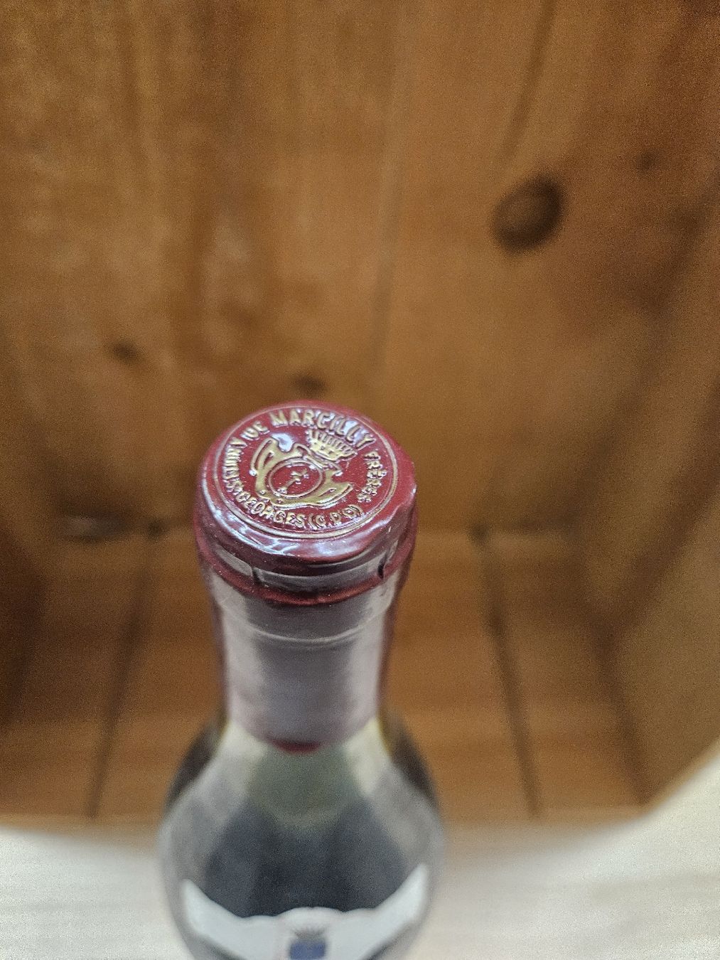 Vino: Marcilly reserve Bourgogne 1983 – Nuovo e nell'imballaggio originale da Zofingen venduto da WouterSamwel 1