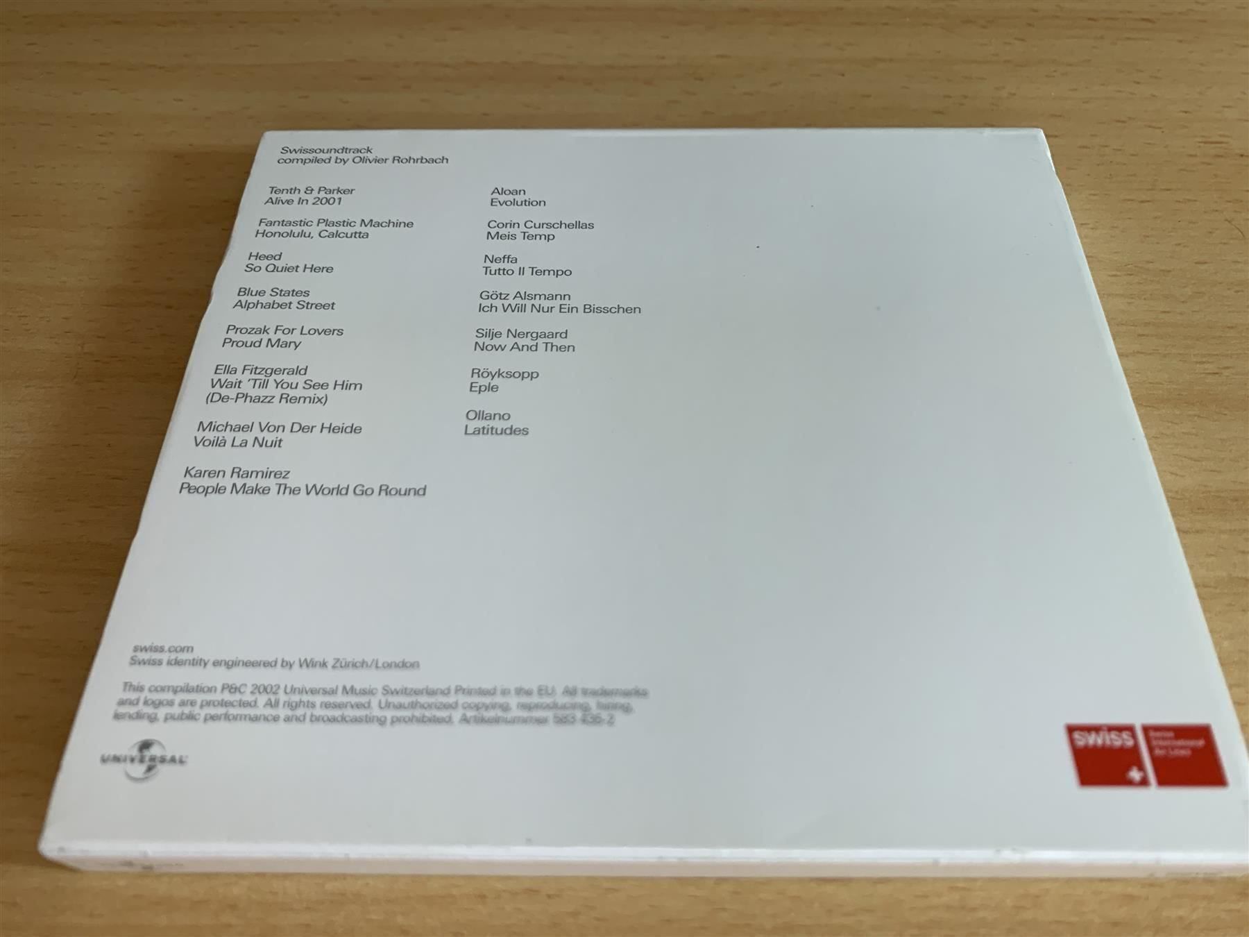 CD: Swiss 1 - One - Eins - Une - Uno - In – Usato da Rikon im Tösstal venduto da Alpenmutz 1