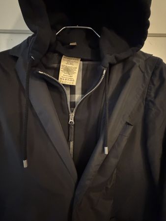 Giacca Burberry Uomo con Cappuccio Taglia 50R - Ottime Condi