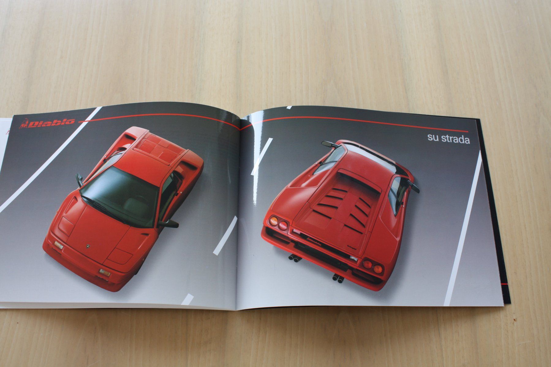 Lamborghini Documenti: Lamborghini Diablo Prestige Hochglanz Prospekt 1990 – Usato da Wikon venduto da erwin400 7
