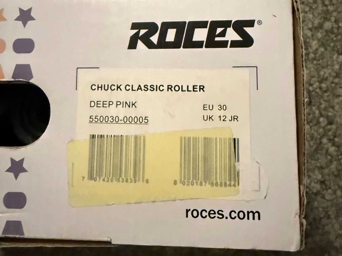 Inline-Skating & Rollschuhe: Roces Chuck Roller, Gr. 30, Pink – Gebraucht aus Dietlikon von NESFEVER 1