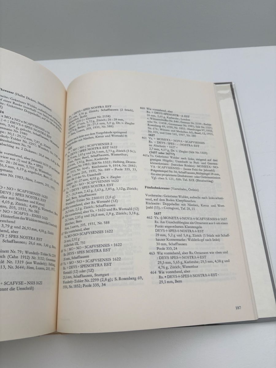 Libri: Schaffhauser Münz- und Geldgeschichte - Wielandt – Usato da Jongny venduto da B_STR 4