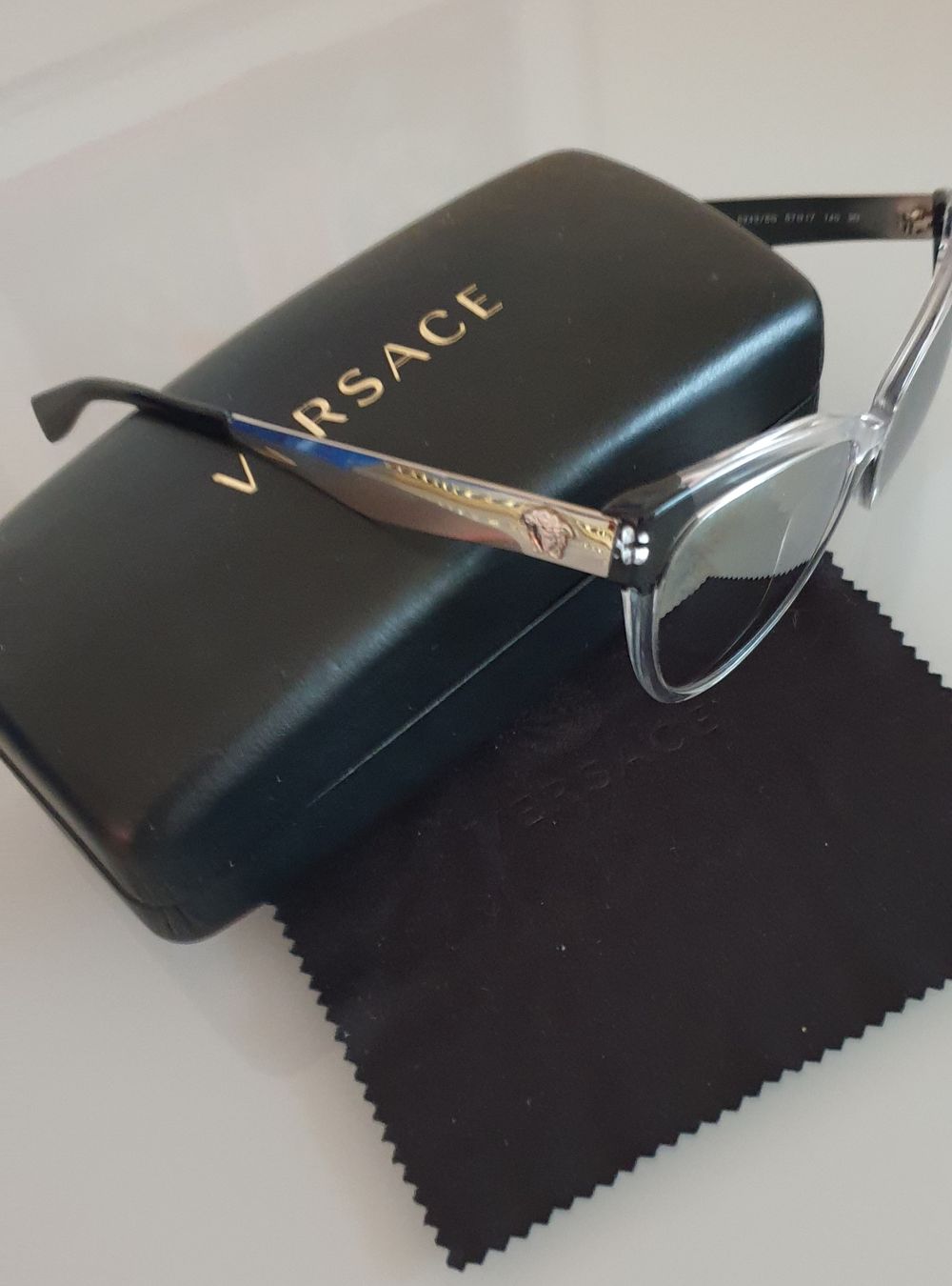 Versace Occhiali & Lenti: Top Versace Sonnenbrille mit Silber wunderschön – Nuovo (secondo la descrizione) da Zürich venduto da bre_22v9 1