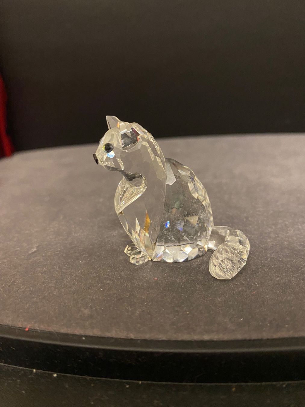 Swarovski Statuette: Swarovski - Katze sitzend (1991) – Usato da Zürich venduto da Manuel.Huber 2