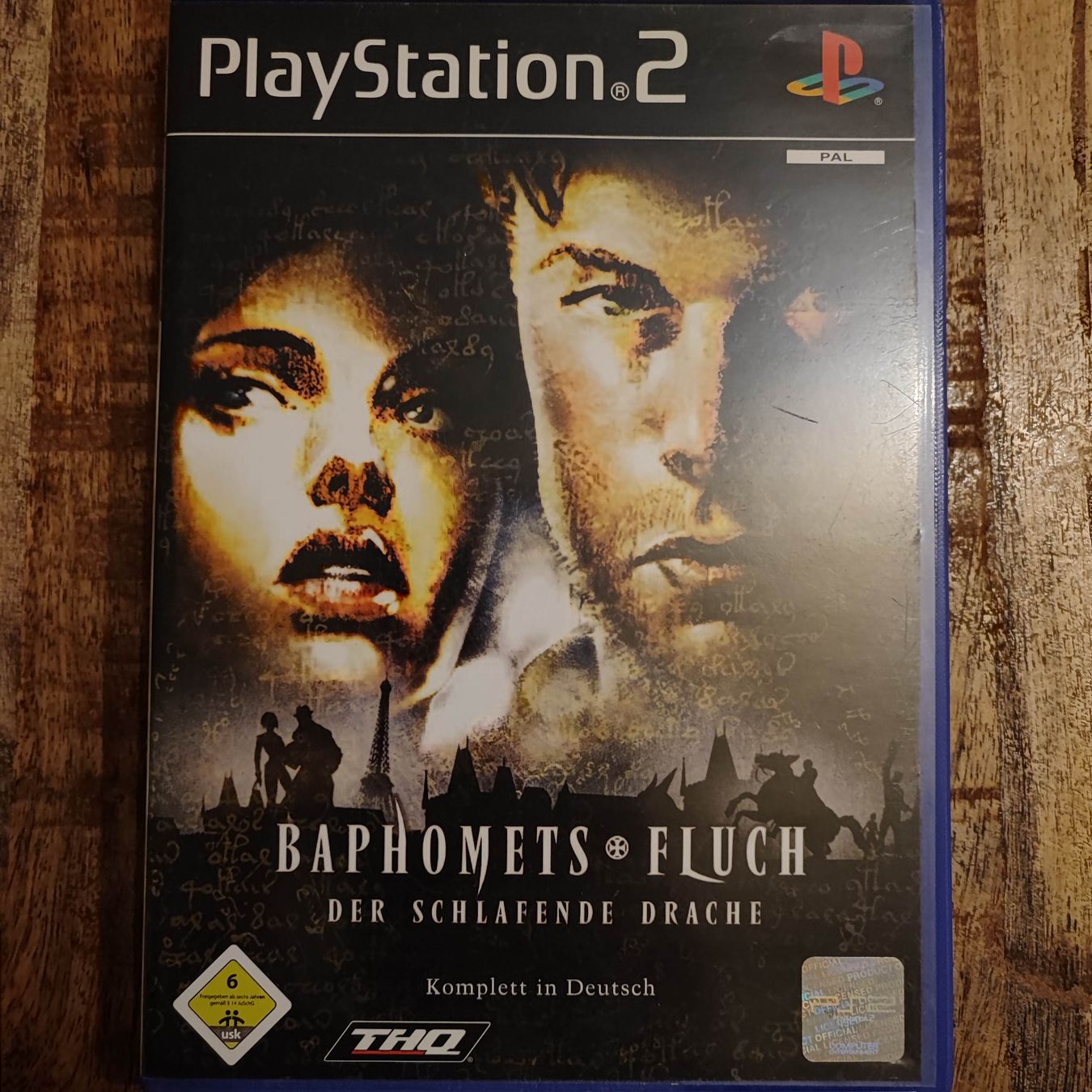 Sony Giochi: Baphomets Fluch Der schlafende Drache PS2 GAME – Usato da Dübendorf venduto da kb86_MOVIE