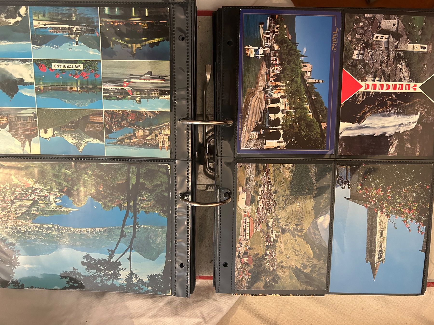 Ansichtskarten: Collection de cartes postales avec leur timbre. – Gebraucht aus Mex VD von Gujedo 3
