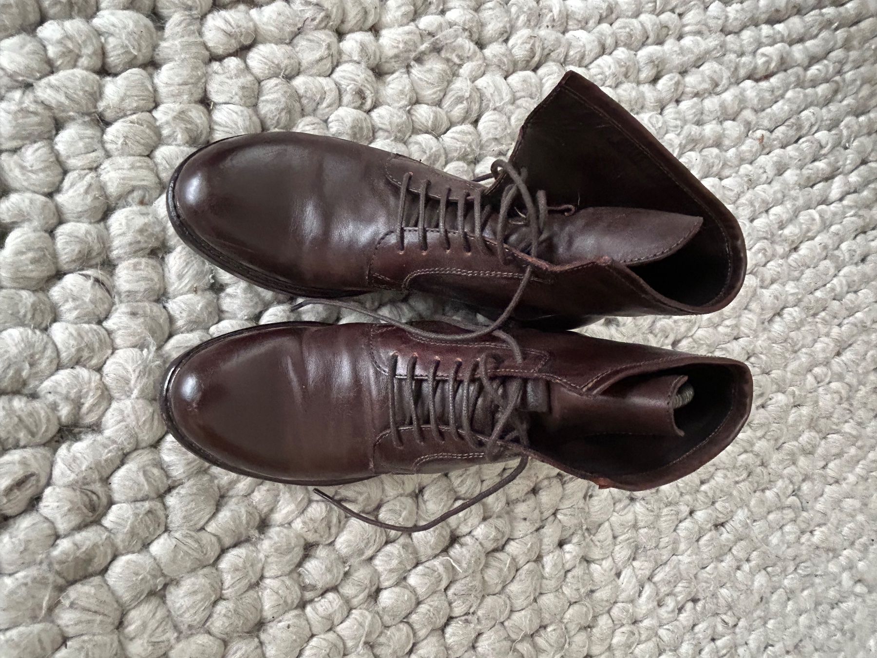 Damenschuhe: Italienische Stiefelette hand made – Neu (gemäss Beschreibung) aus Feuerthalen von Anna_Swift