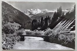 Kiental, Blümlisalp, Brücke über die Kiene