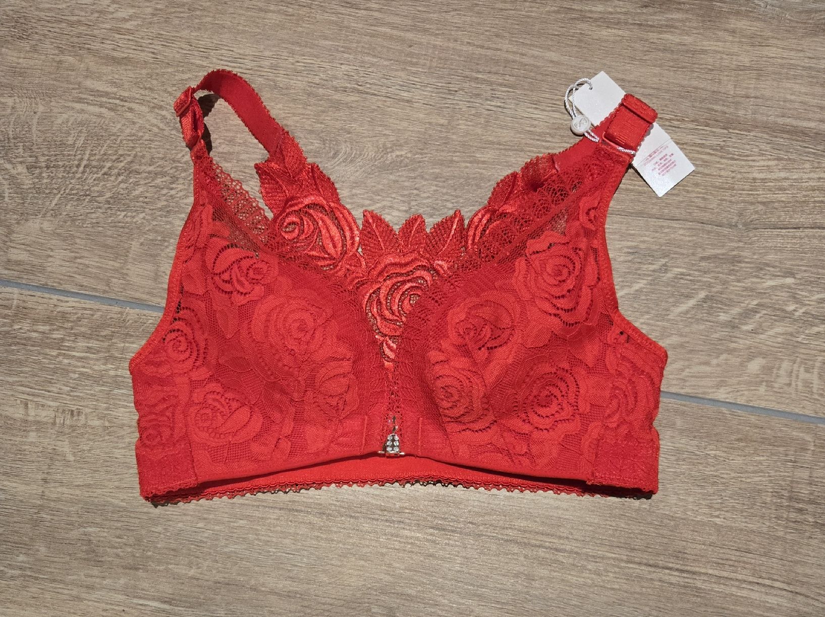 Altra biancheria intima: Roter Spitzen-BH ca XS, 75A – Nuovo e nell'imballaggio originale da Glis venduto da Kaamilaa