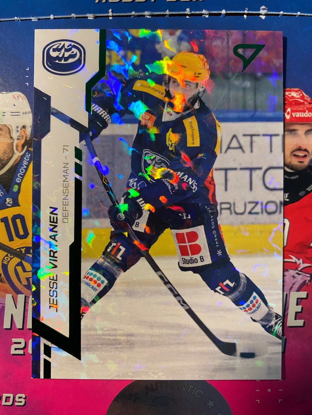 Sportzoo Sammelbilder & Trading cards: National League - Jesse Virtanen - Green - HCAP – Neu (gemäss Beschreibung) aus Biel/Bienne von Stefan0222
