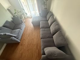 IKEA GRÖNLID Sofa-Set (Grau)– guter Zustand