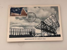 Postkarte Radiotelescope de nancay France