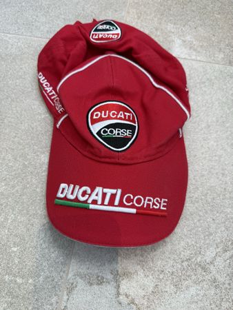 Ducati Corse Kinder Sonnenhut, Top Zustand, Rot,