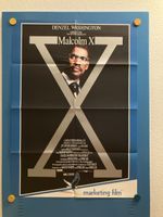Malcolm X Filmplakat, Original, Top Zustand, Rarität
