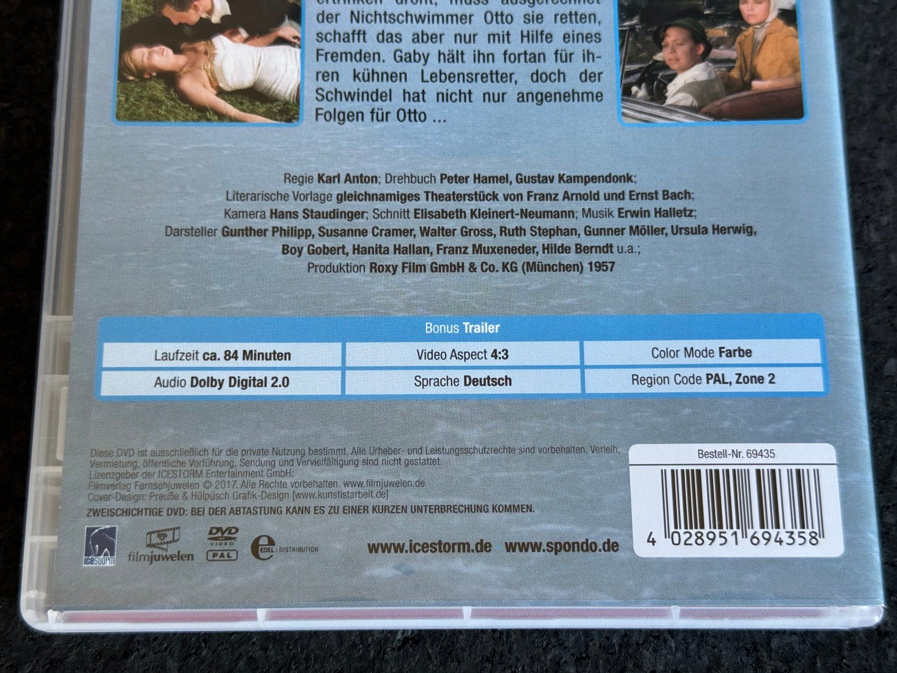 Tutti i DVDs: Der kühne Schwimmer DVD DE – Usato da Fribourg venduto da tschjoly 3