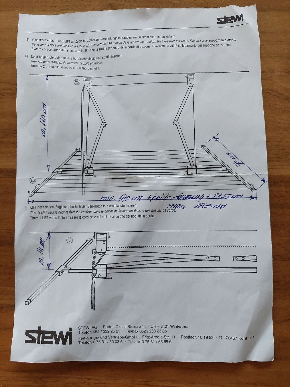 Stewi Stenditoi: Stewi Lift – Nuovo (secondo la descrizione) da Kriens venduto da Moenggi2012 4