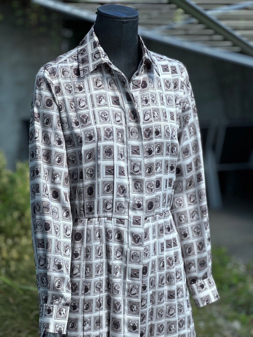 Max Mara Kleider: 🍂🍁...Max Mara Kleid, Gr. 42 (M), Special Ed, Animal Print – Gebraucht aus Zufikon von Modestil365 3