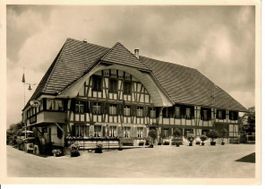 Gasthof zum Bären Madiswil - Bahnpost 1956