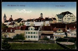AK Wil /St. Gallen, Oberer Stadtteil