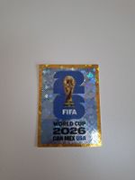 Autocollant Panini FIFA World Cup 2026 doré état neuf