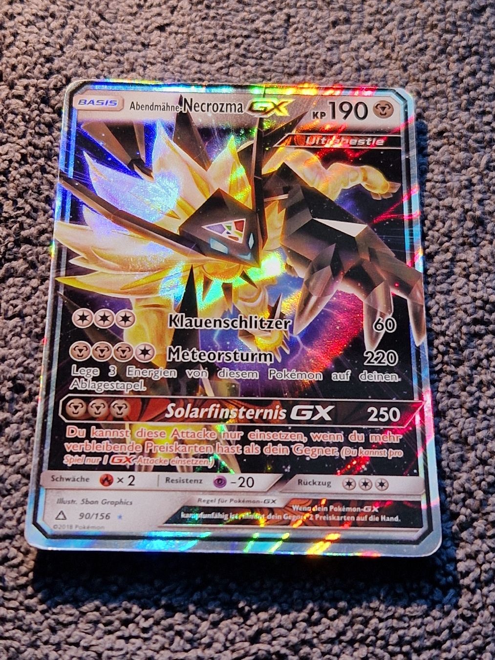 Pokémon Sammelbilder & Trading cards: Pokemon Necozma 90/156 – Gebraucht aus Gossau SG von Sev7ven