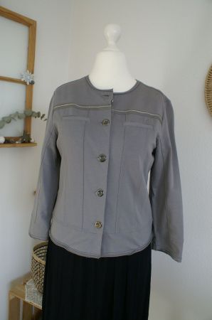 neues Jäckli von Monari, 3/4 Arm, Gr. 40/38, in grau