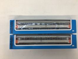 Spur H0 2er Set Märklin 4161 SNCF 1. Klasse Reisezugwagen