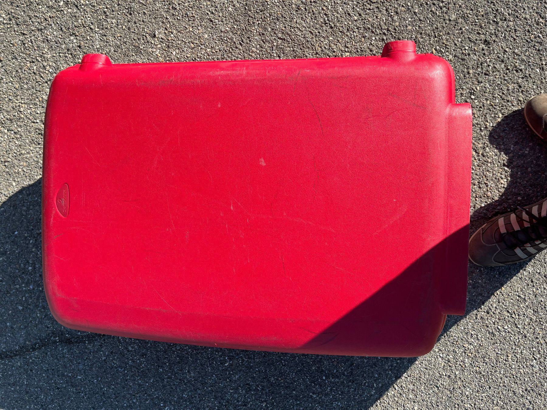 Samsonite Valigie: Samsonite S`Cure 75cm Reisekoffer rot – Usato da Baden venduto da Milou69