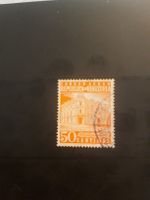 Timbre Venezuela Correo Aereo 50 Centimos, bâtiment rare!