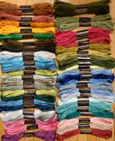 50x Stickgarn neu